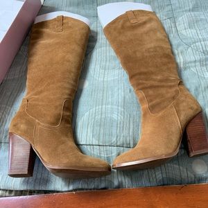 tall suede Boots